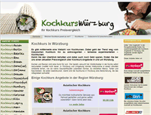 Tablet Screenshot of kochkurswuerzburg.org